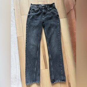 We The Free Charcoal Denim Pants! Worn Once!